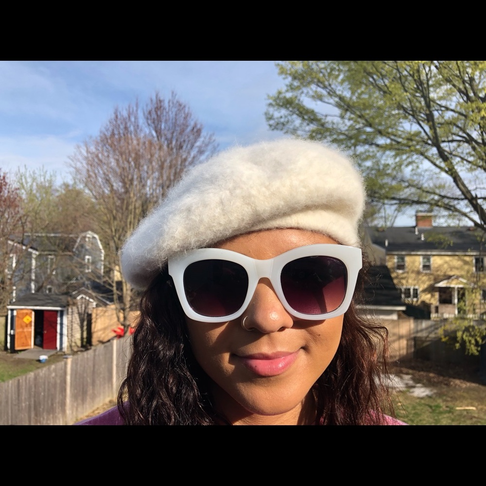 White beret